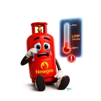 LOW ON GAS